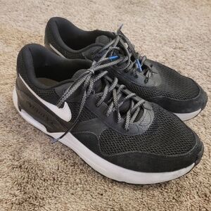 Nike Air Max SYSTM Black and White Sneakers Mens Size 11 Used
